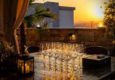 Celebration evening at Gastrovilla Le'Tini